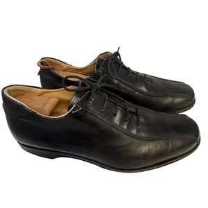 Coach Corwin Black‎ Leather Oxford Dress Shoes Men's  10.5 D Made in Italy